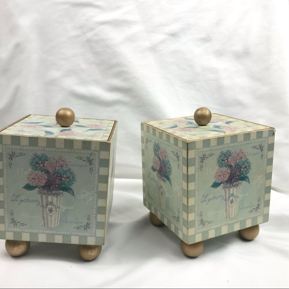 Lady Jayne Ltd French Bouquet Wood Trinket Boxes